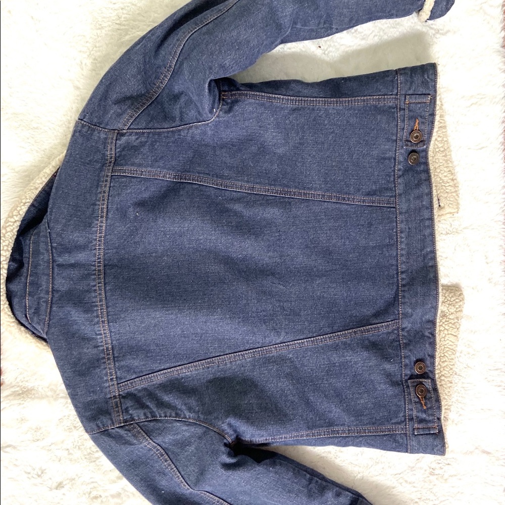 Denim Wool Jacket - Picture 4 of 6